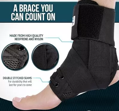 Çawa Piştgiriya Ankle Brace ya Sprained Lênêrîna Vegerandina Nûjen çêtir dike?