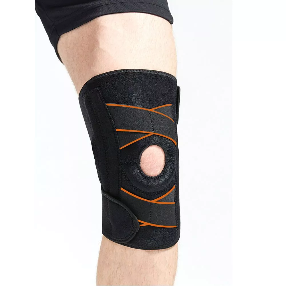 Piştgiriya Werzîşê ya Knee ya Reusable Veguhezbar